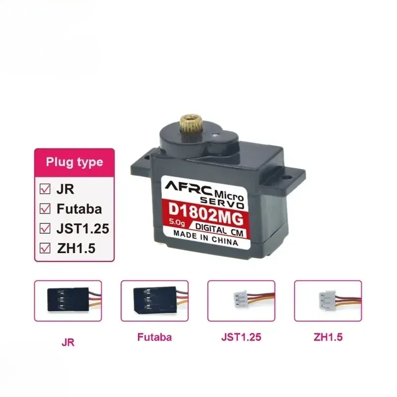 Rc Helicopter Servo - D1802 5g Coreless Motor Plastic Digital