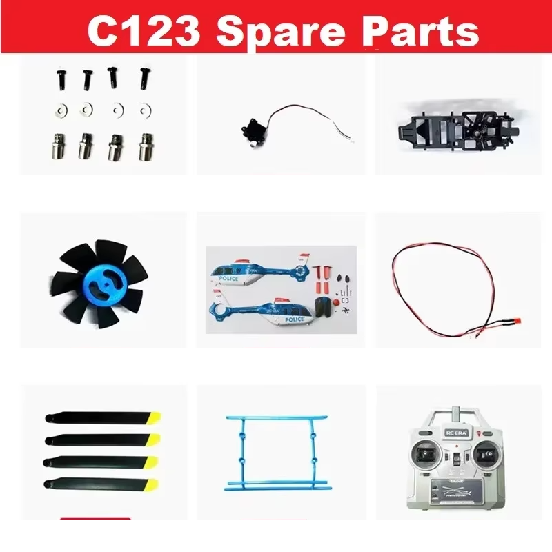 Rc Helicopter Blade - Spare Parts List For RC ERA