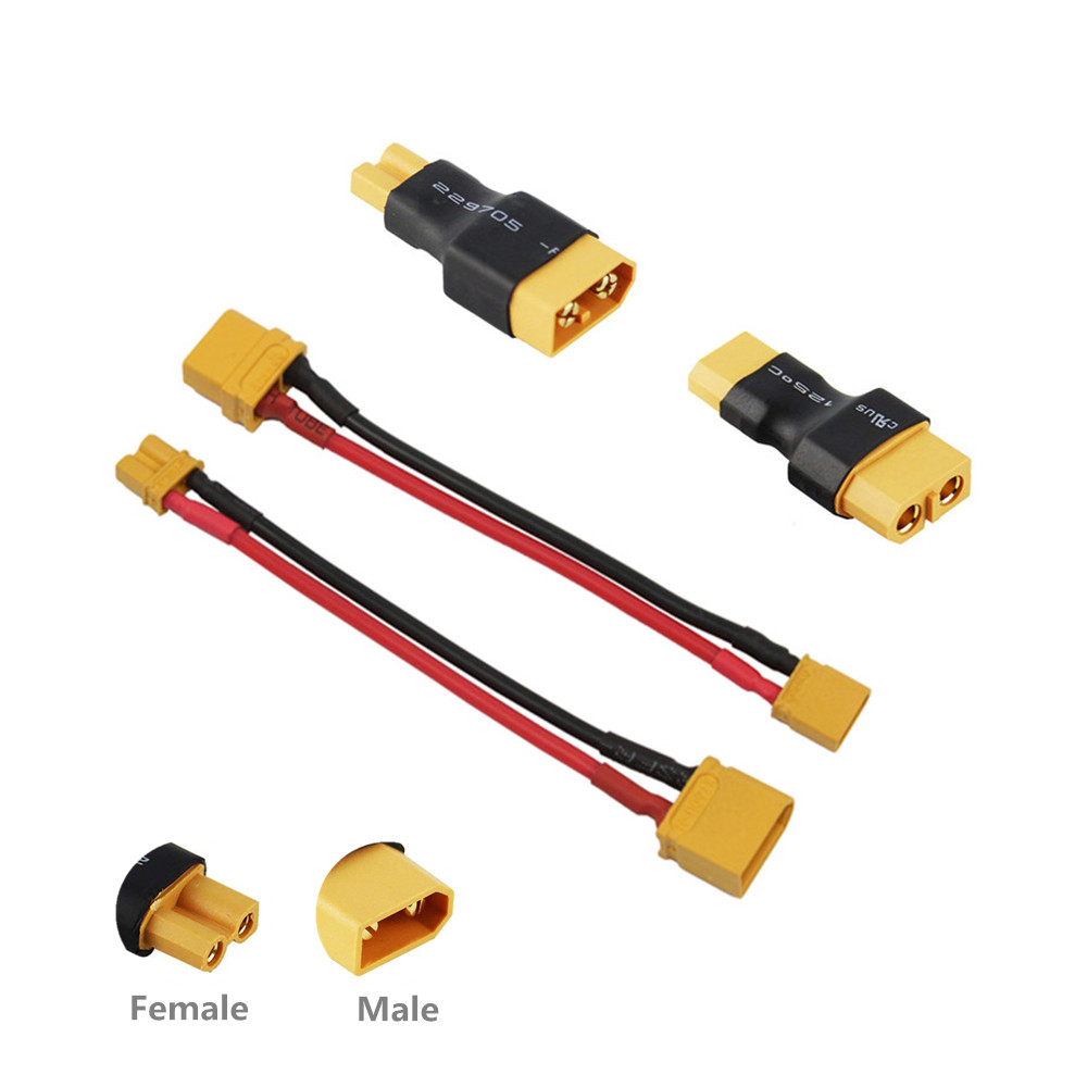 Rc Helicopter Parts - 1pcs XT60 to XT30 Connector Adapter