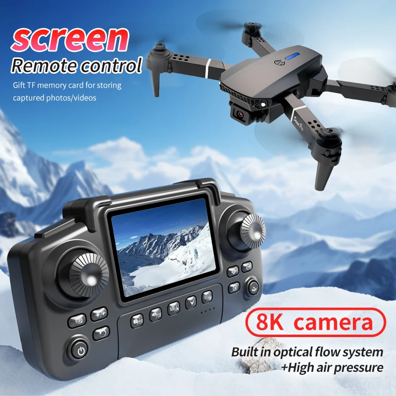 Professional E88 PRO Drone wit - огляд і ціна Rc Helicopter Case
