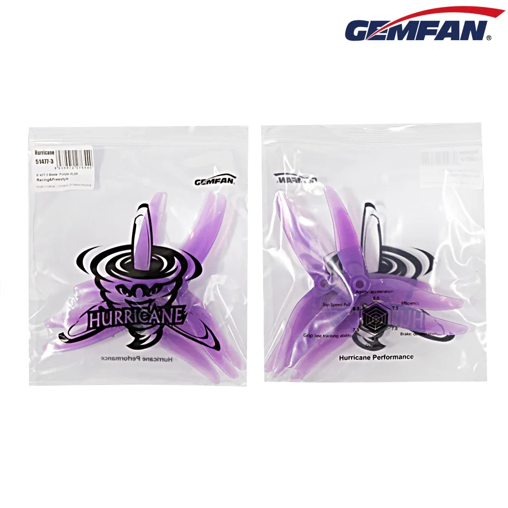 10Pairs (10CW + 10CCW) Gemfan  - огляд і ціна Rc Helicopter Blade
