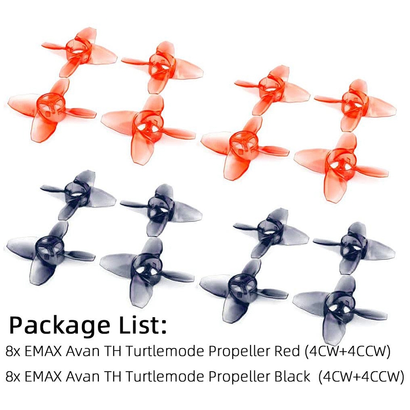 16Pcs for EMAX Avan Tinyhawk T - огляд і ціна Rc Helicopter Blade