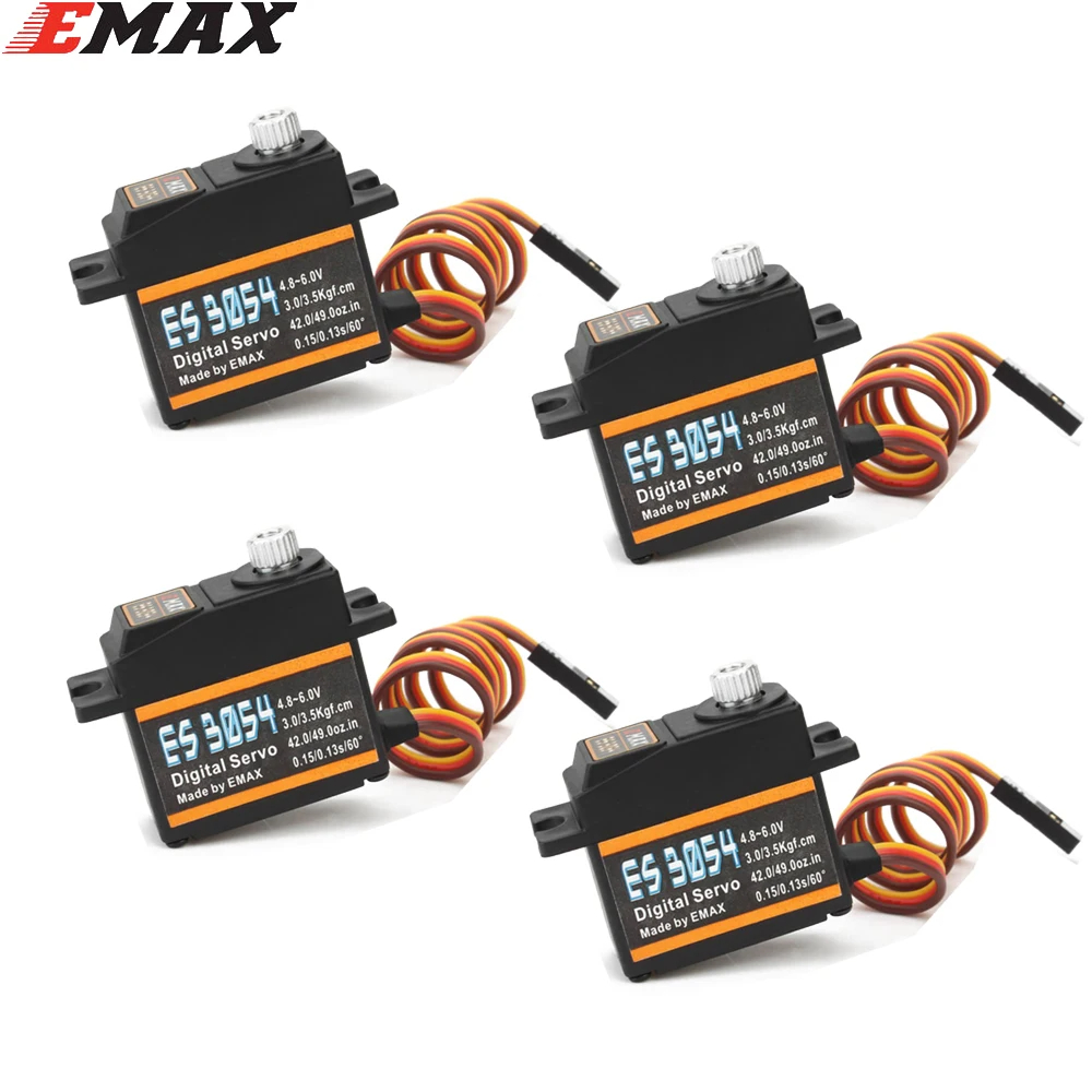 EMAX ES08MDII ES08MD II Metal  - огляд і ціна Rc Helicopter Servo