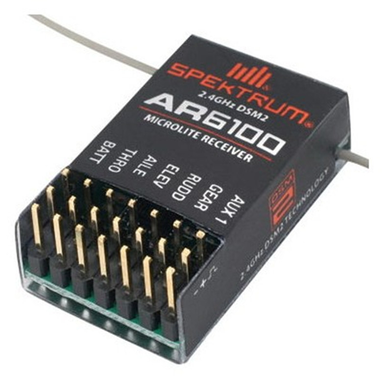 AR6100 DSM2 6CH 2.4GHz Receive - огляд і ціна Rc Helicopter Remote Control
